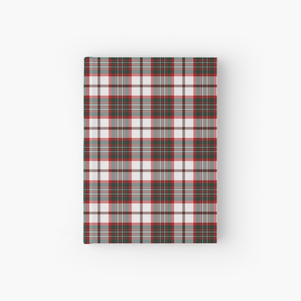 Light Christmas plaid hardcover journal