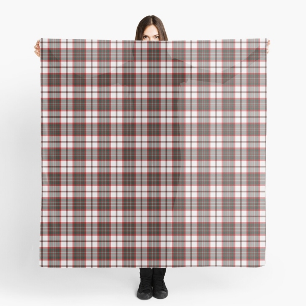 Light Christmas plaid scarf