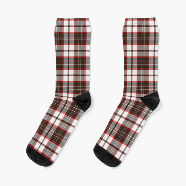 Light Christmas Plaid Socks