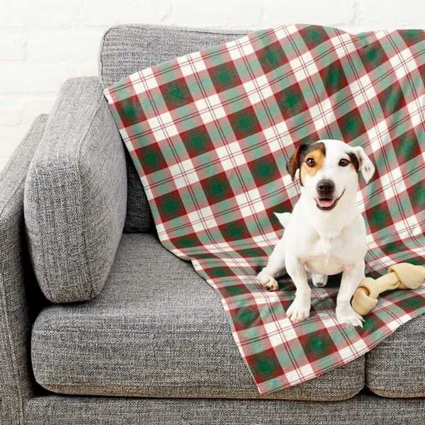 Lindsay Dress tartan pet blanket