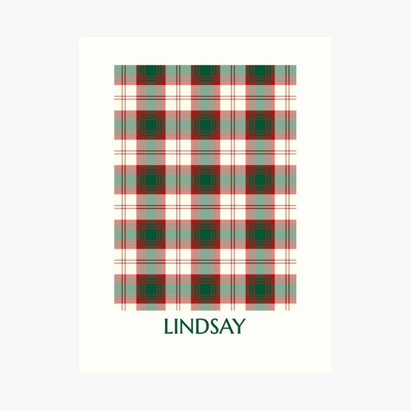 Clan Lindsay Dress Tartan Print
