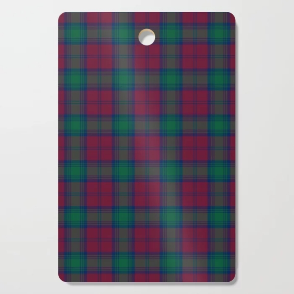 Lindsay tartan cutting board