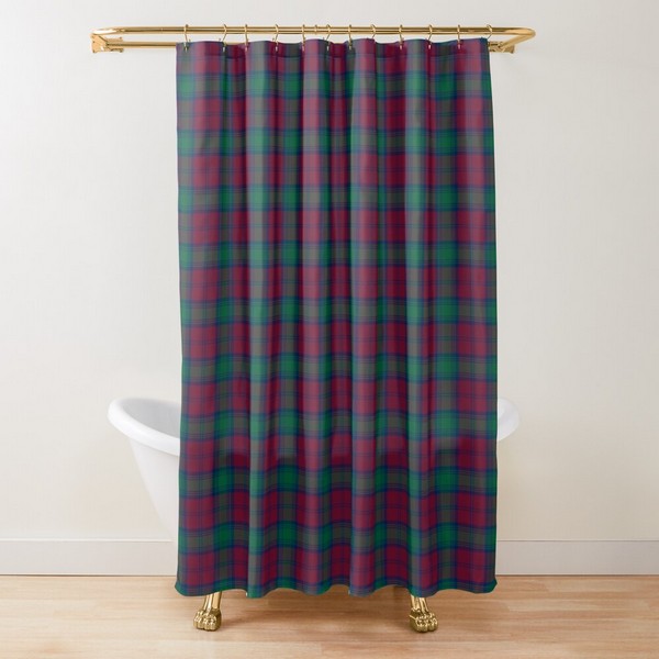 Clan Lindsay Tartan Shower Curtain