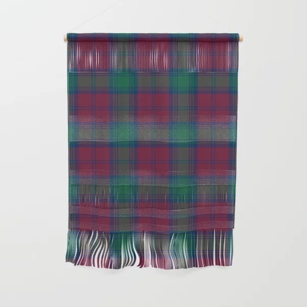 Lindsay tartan wall hanging