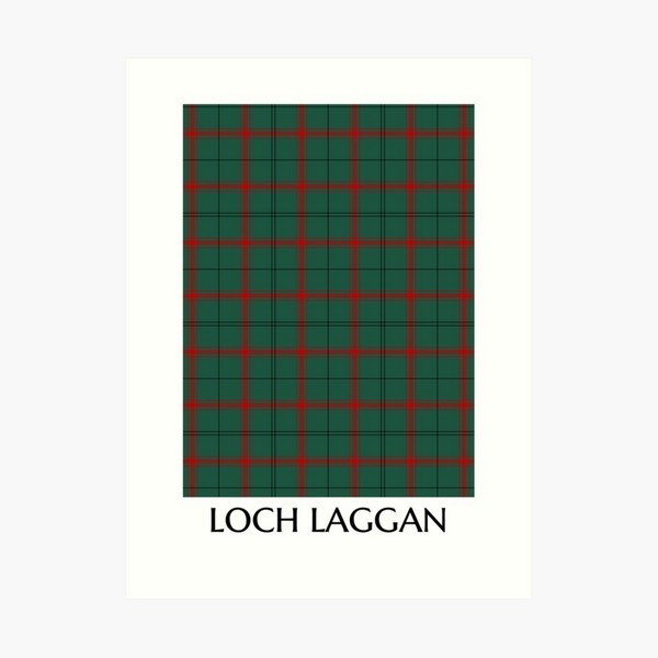 Loch Laggan Tartan Print