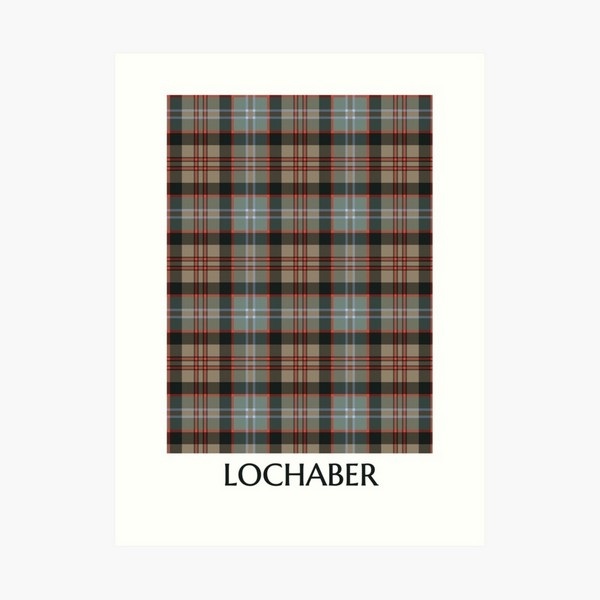 Lochaber Tartan Print
