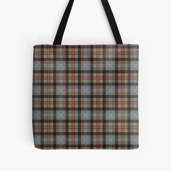 Lochaber District tartan tote bag