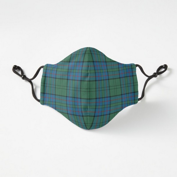 Lockhart tartan fitted face mask