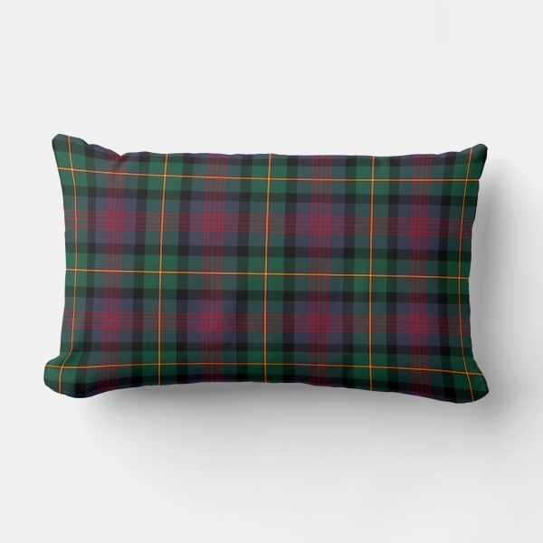 Logan tartan lumbar cushion