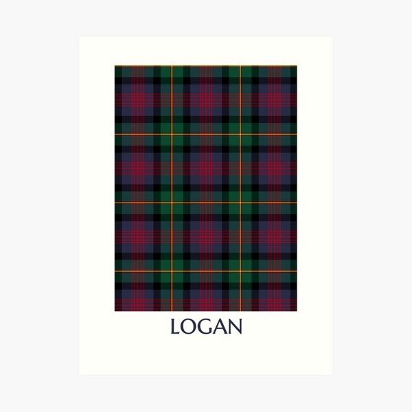 Clan Logan Tartan Print