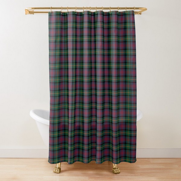 Clan Logan Tartan Shower Curtain