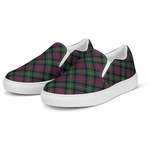 Logan tartan men's slip-on shoes