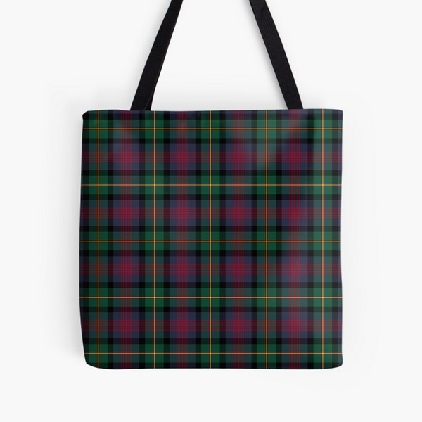 Logan tartan tote bag