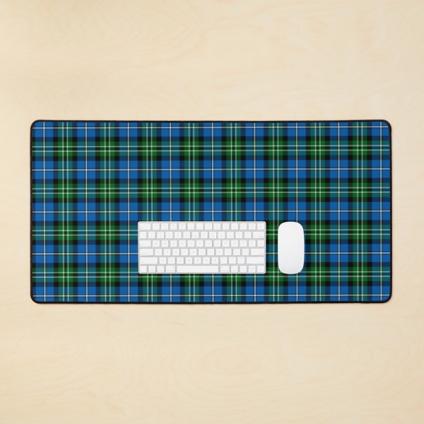 Louisiana tartan desk mat