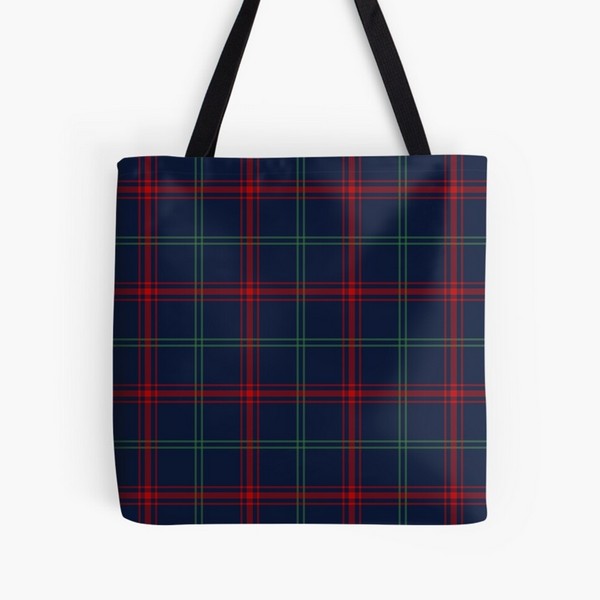 Lynch tartan tote bag