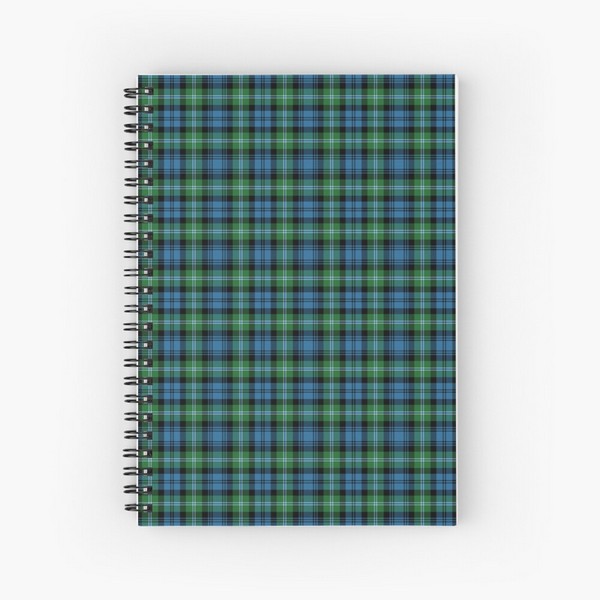 Clan Lyon Tartan Notebook