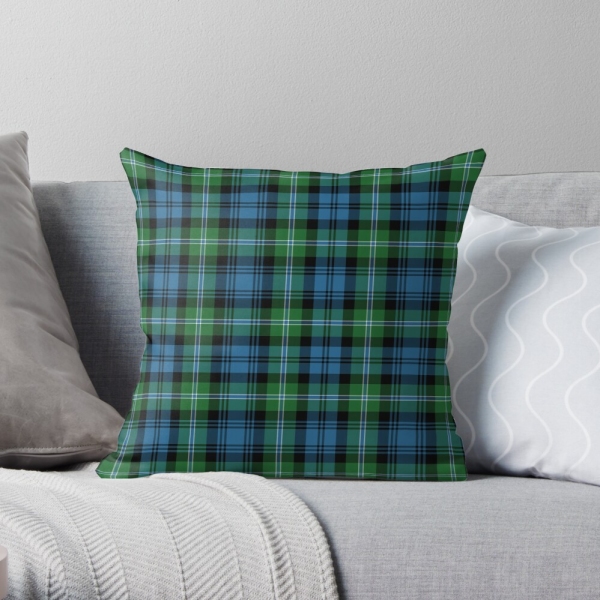 Clan Lyon Tartan Pillow