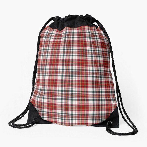 MacAlister tartan drawstring bag