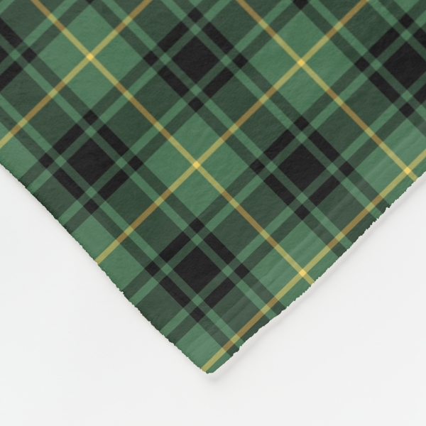 MacArthur tartan fleece blanket