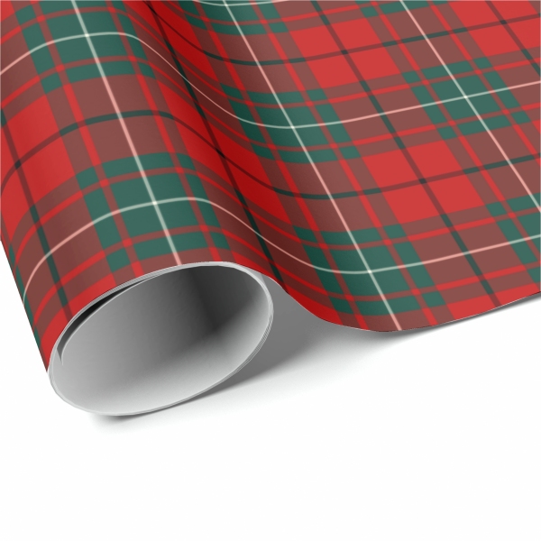 MacAulay tartan wrapping paper