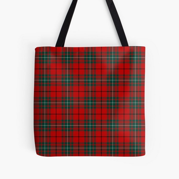 MacAulay tartan tote bag