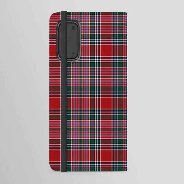 Clan MacBean Tartan Samsung Wallet Case