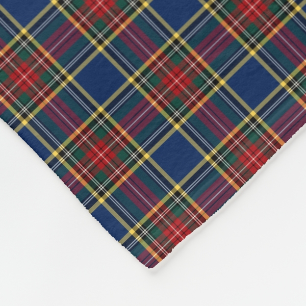 MacBeth tartan fleece blanket