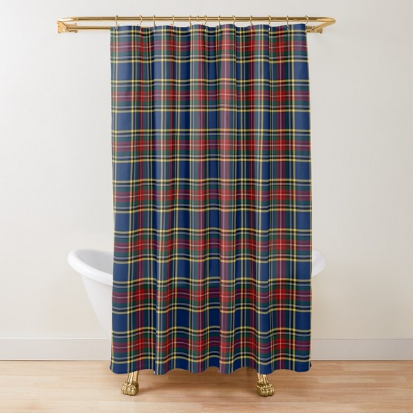 Clan MacBeth Tartan Shower Curtain