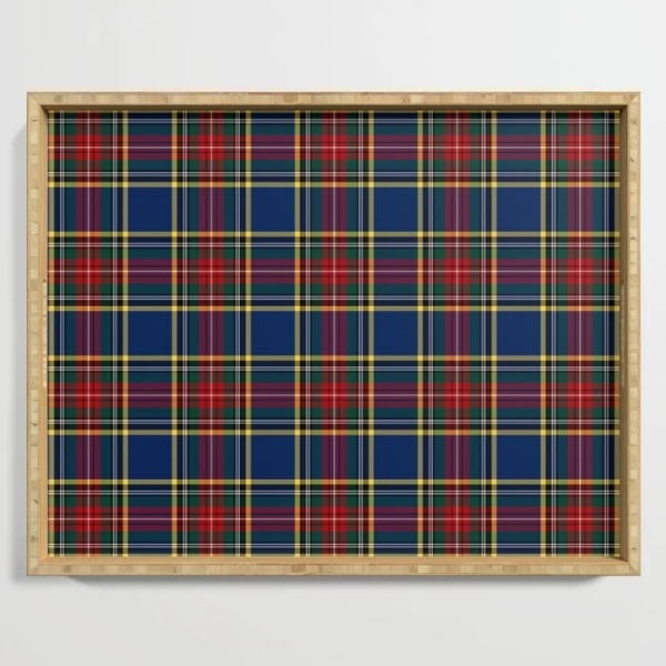 Clan MacBeth Tartan Tray