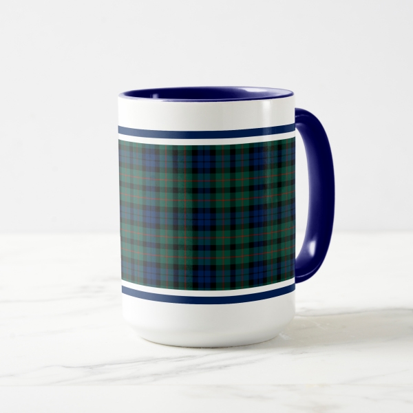 MacCallum tartan coffee mug