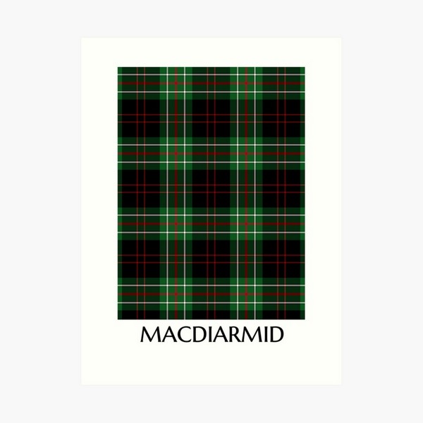 Clan MacDiarmid Tartan Print