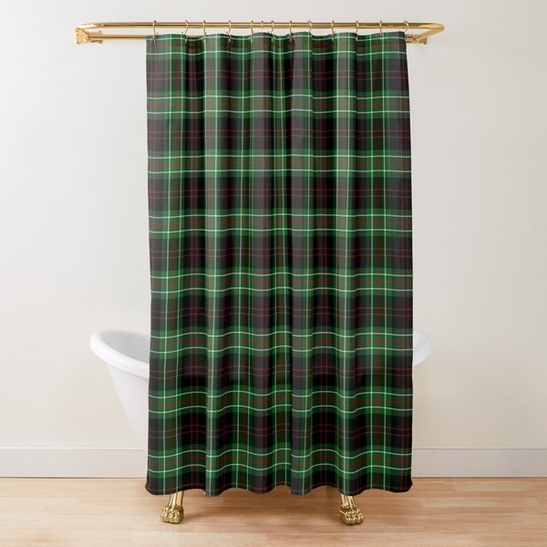 Clan MacDiarmid Tartan Shower Curtain