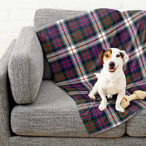 MacDonald Dress tartan pet blanket