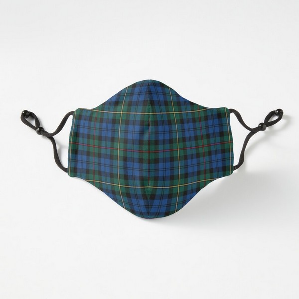 MacEwan tartan fitted face mask