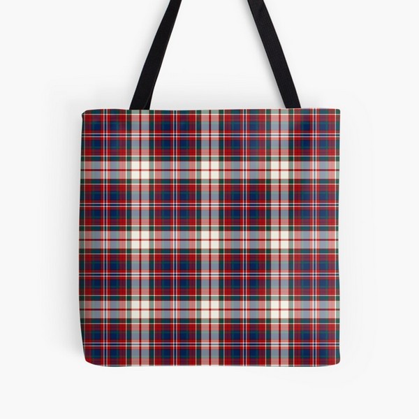 Clan MacFarlane Dress Tartan Tote Bag