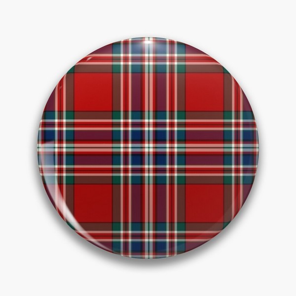 MacFarlane tartan pinback button