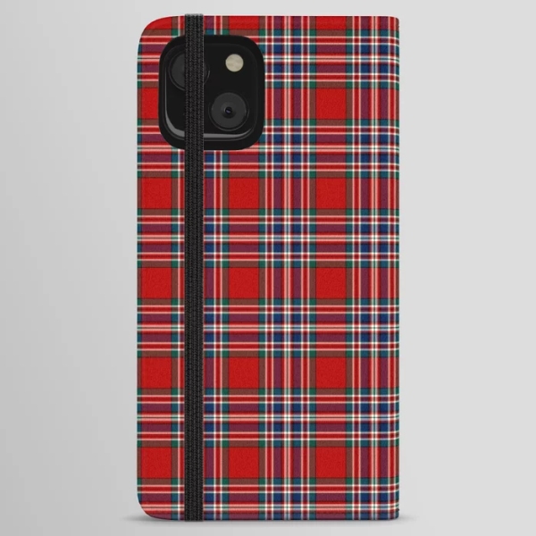 Clan MacFarlane Tartan iPhone Wallet Case