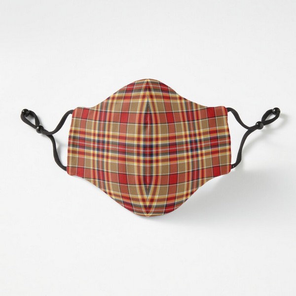 MacGlashan tartan fitted face mask