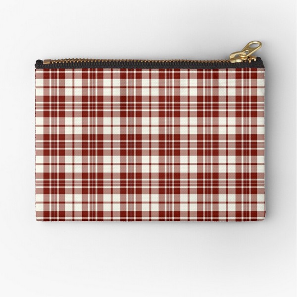 MacGregor Burgundy Dress tartan accessory bag