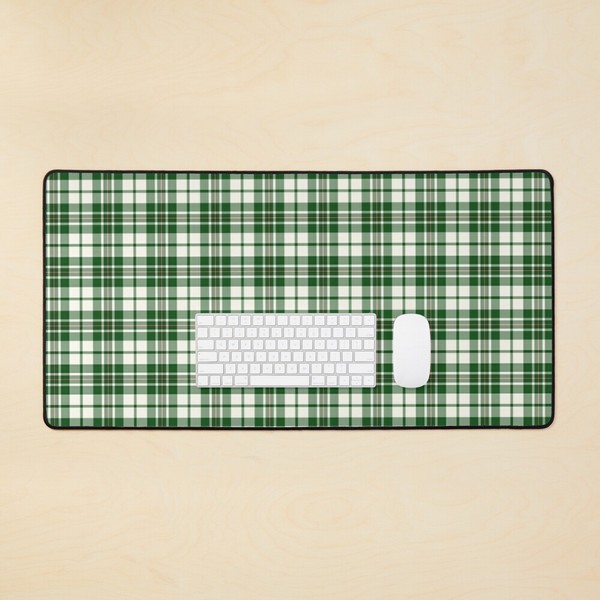 MacGregor Green Dress tartan desk mat