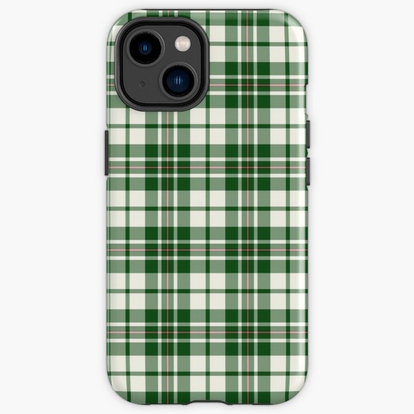 MacGregor Green Dress tartan iPhone case