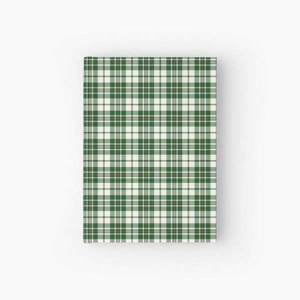 MacGregor Green Dress tartan hardcover journal