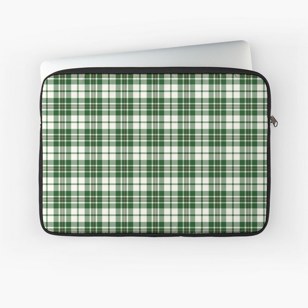 MacGregor Green Dress tartan laptop sleeve