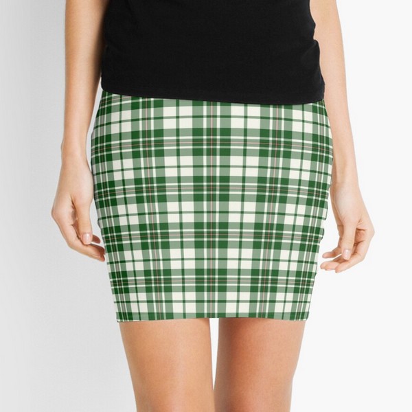 MacGregor Green Dress tartan mini skirt