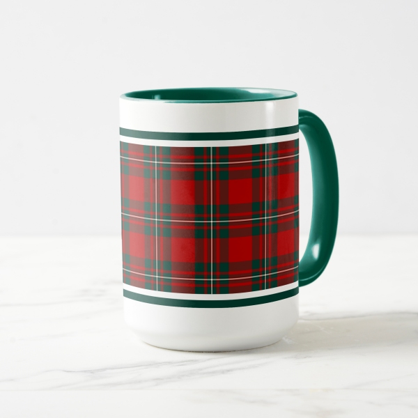 MacGregor tartan coffee mug