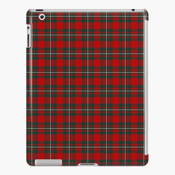 MacGregor tartan iPad case