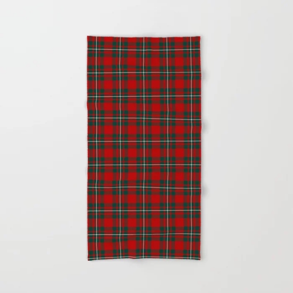 MacGregor tartan bath towels