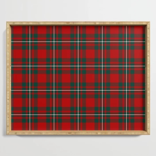 MacGregor tartan serving tray