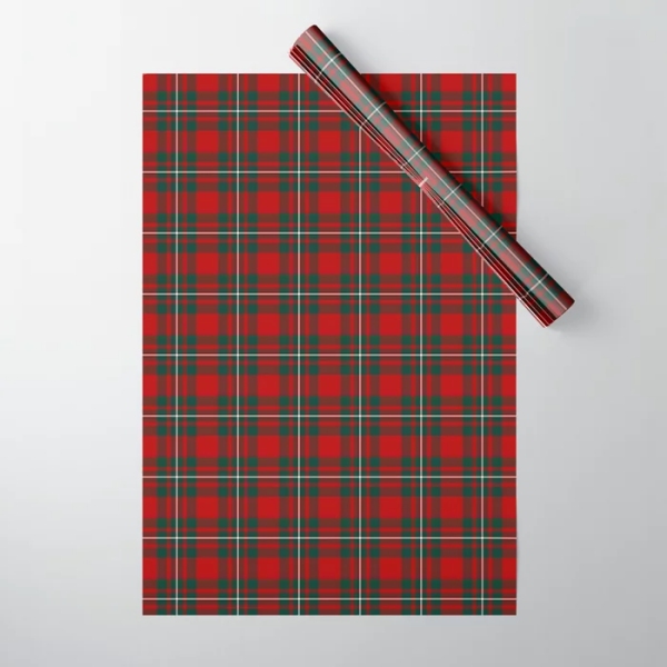 MacGregor tartan wrapping paper