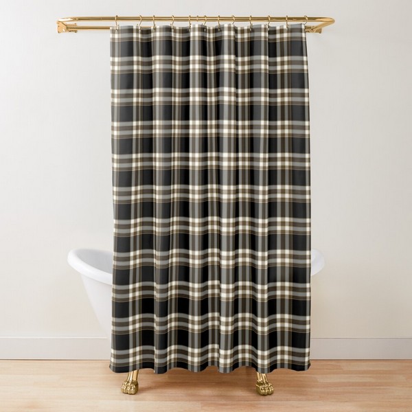 Clan MacGuinness Tartan Shower Curtain